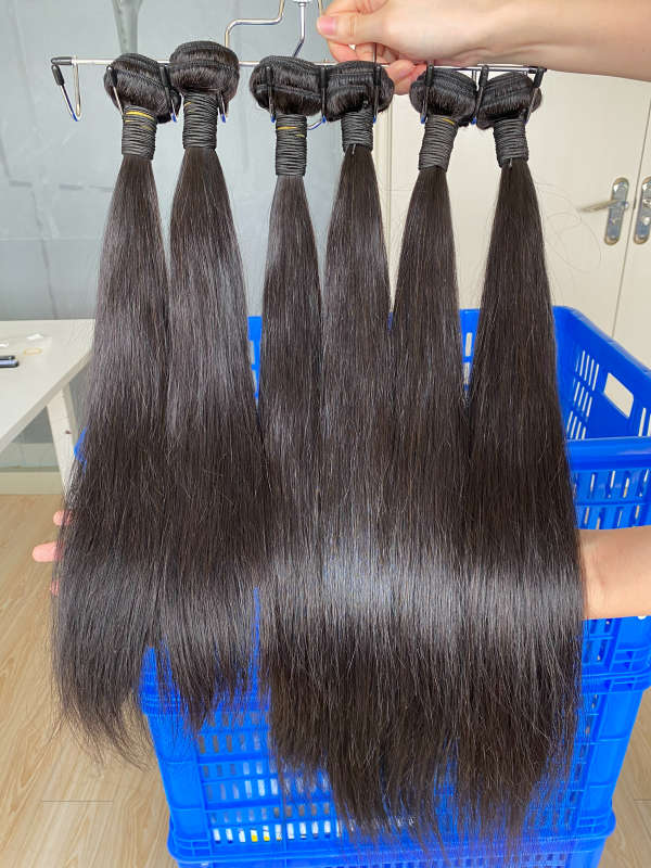 iqueenla 12A Straight Mink Hair Unprocessed Virgin Hair 3 Bundles Deal