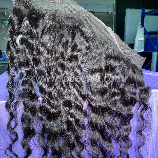 iqueenla Raw Hair Cambodian Wavy 13x4 HD Lace Frontal