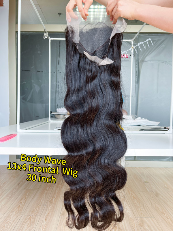 iqueenla Body Wave 13x4 Lace Frontal Pre-made Wig