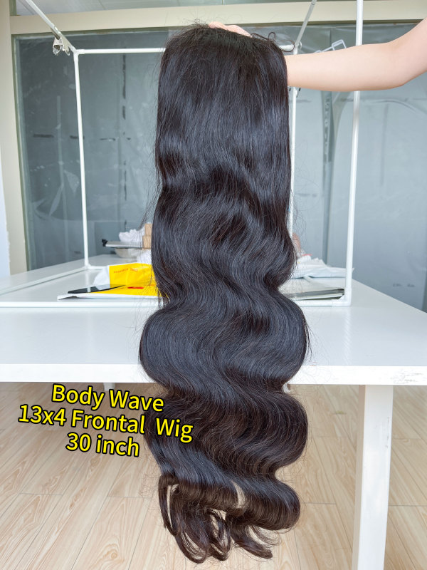 iqueenla Body Wave 13x4 Lace Frontal Pre-made Wig