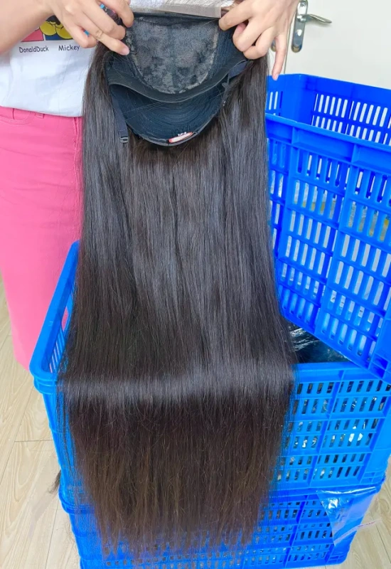 iqueenla Raw Straight 4x4/5x5/6x6/13x4/13x6 HD and Transparent Lace Wig 200% & 300% Density
