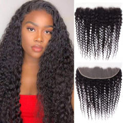 iqueenla Mink Hair Deep Wave 13x6 HD Lace Frontal