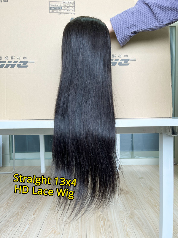 iqueenla Raw Straight 4x4/5x5/6x6/13x4/13x6 HD and Transparent Lace Wig 200% & 300% Density