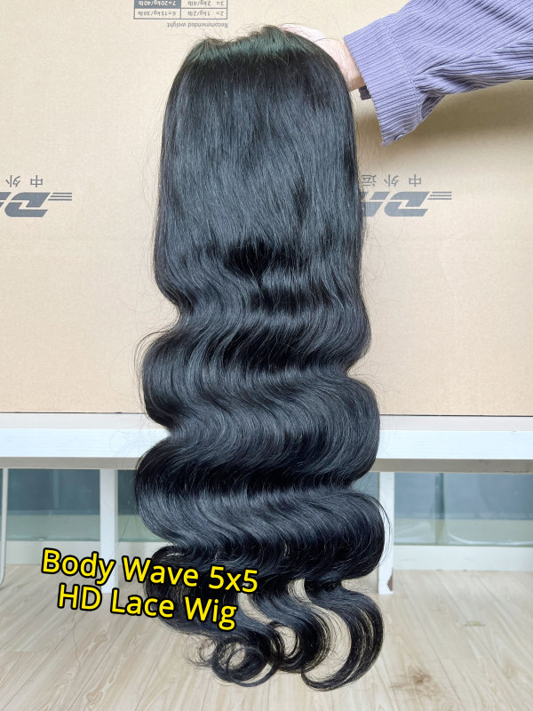 iqueenla Body Wave 5x5/13x4/13x6 Transparent and HD Full Lace Pre-made Wig