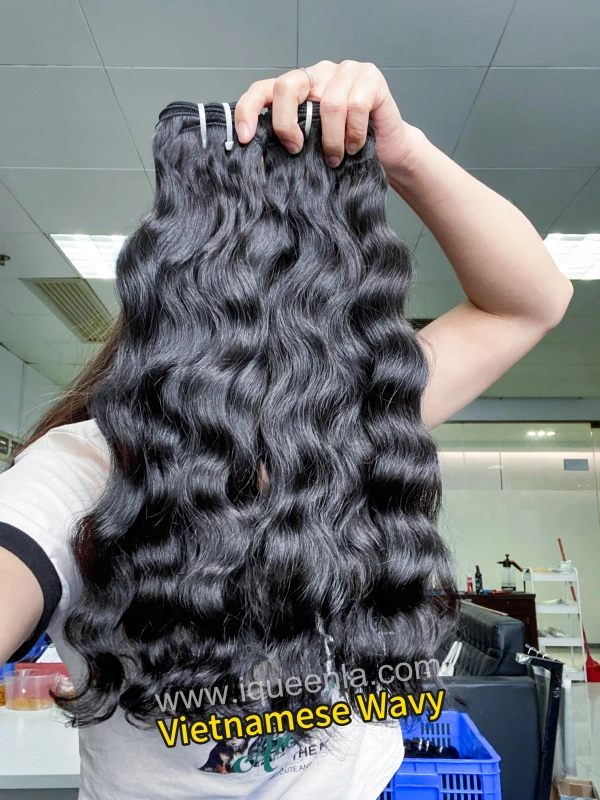 iqueenla Vietnamese Wavy Raw Hair Bundle 1/3/4 Lots Deal