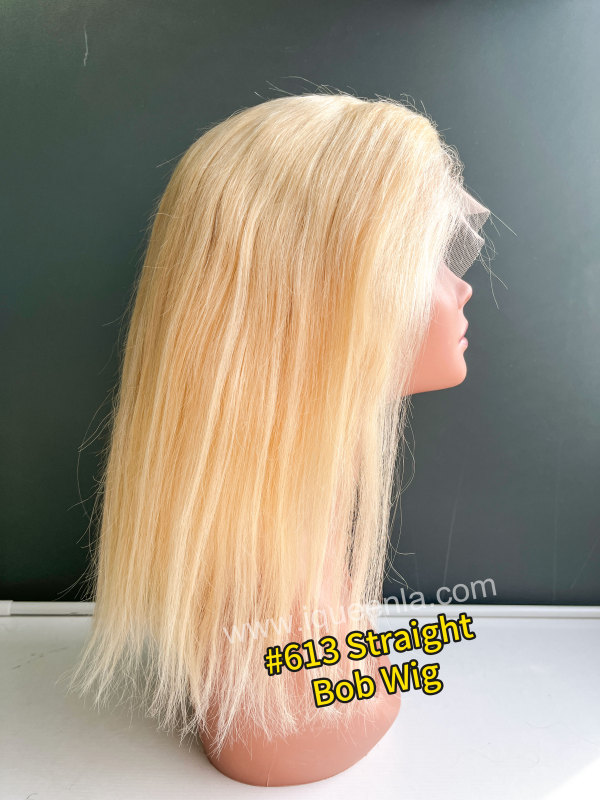 iqueenla #613 Straight Bob Pre-made 13x4 Frontal Lace Wig