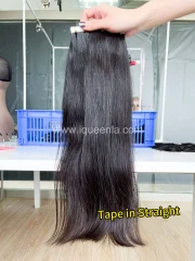 iqueenla Mink Hair Straight Tape in 1/3/4 Packs 20/60/80 Pcs Deal