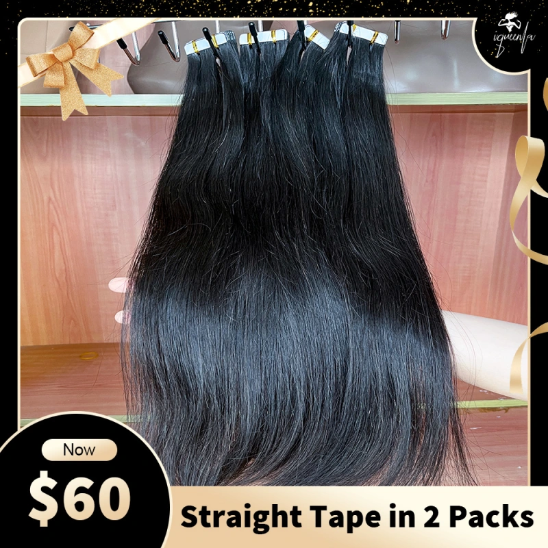 iqueenla Straight Tape in 2 Packs $60