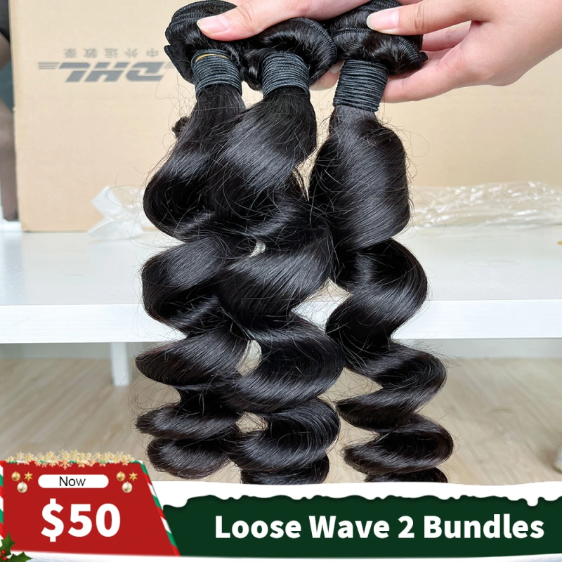 iqueenla Loose Wave 2 Bundles $50