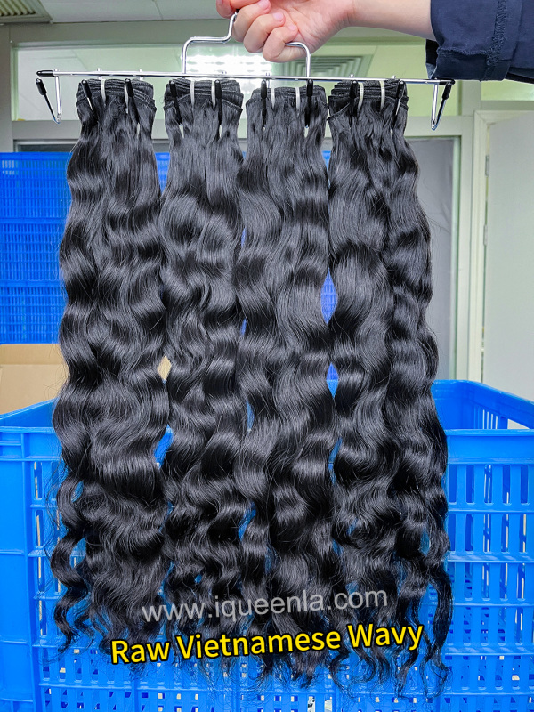 iqueenla Vietnamese Wavy Raw Hair Bundle 1/3/4 Lots Deal