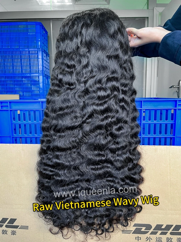iqueenla Vietnamese Wavy 4x4/5x5/6x6/13x4/13x6 HD and Transparent Lace Wig 200% & 300% Density