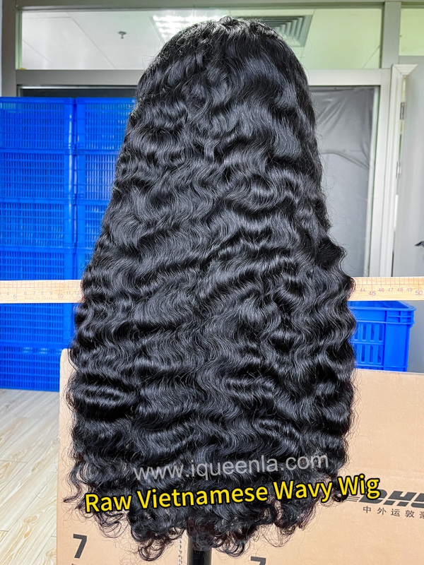 iqueenla Vietnamese Wavy 4x4/5x5/6x6/13x4/13x6 HD and Transparent Lace Wig 200% & 300% Density