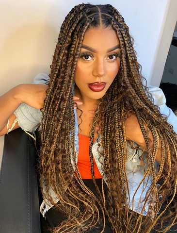 9 Glamorous Boho Braids Styles for Authentic Beauty, by Iqueenla hair