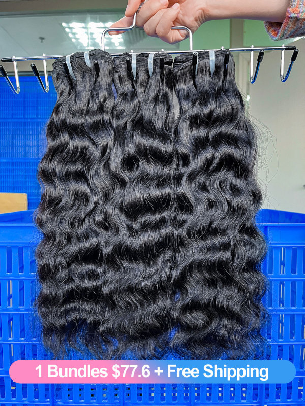 iqueenla Cambodian Wavy Raw Hair 1 Bundles $77.60 Free Shipping