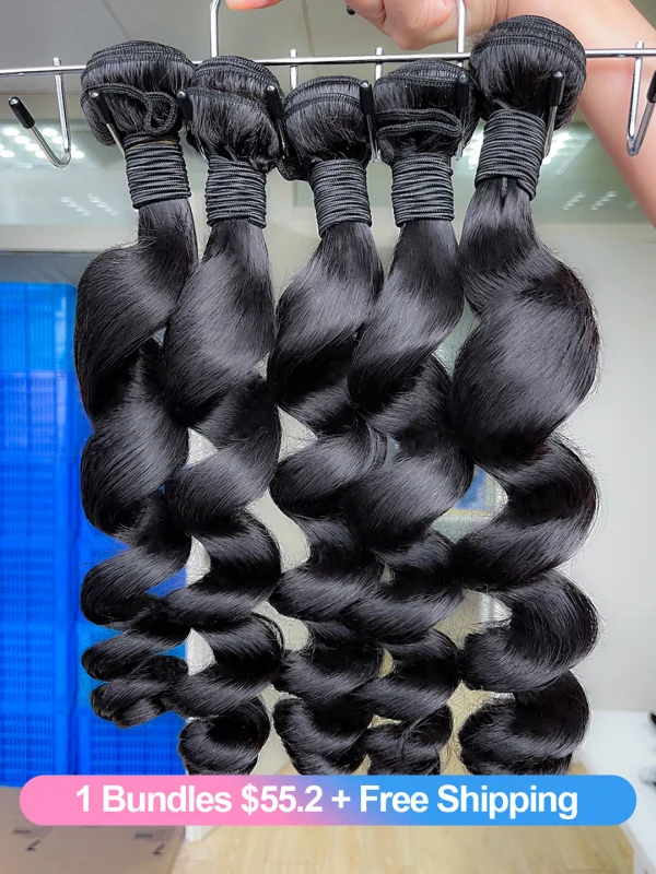 iqueenla Loose Wave 1 Bundles $55.2 Free Shipping