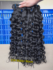 iqueenla 15A Top Water Wave Virgin Hair 1/3/4 Bundles Deal