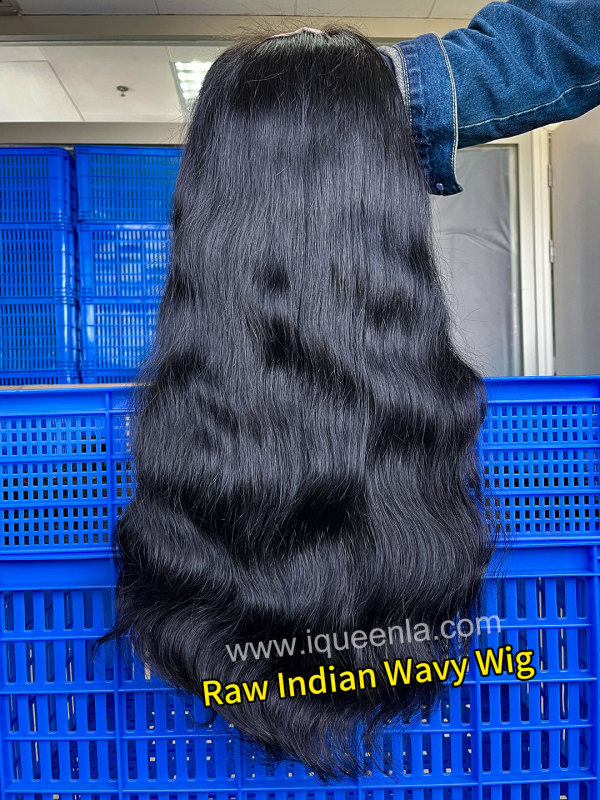 iqueenla Indian Wavy 4x4/5x5/6x6/13x4/13x6 HD and Transparent Lace Wig 200% & 300% Density