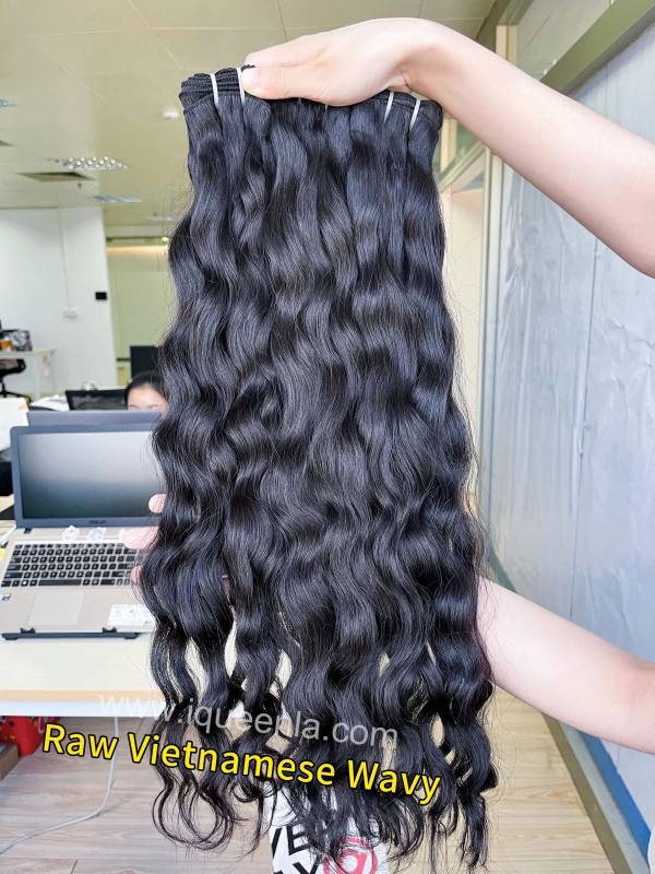 iqueenla Vietnamese Wavy Raw Hair Bundle 1/3/4 Lots Deal