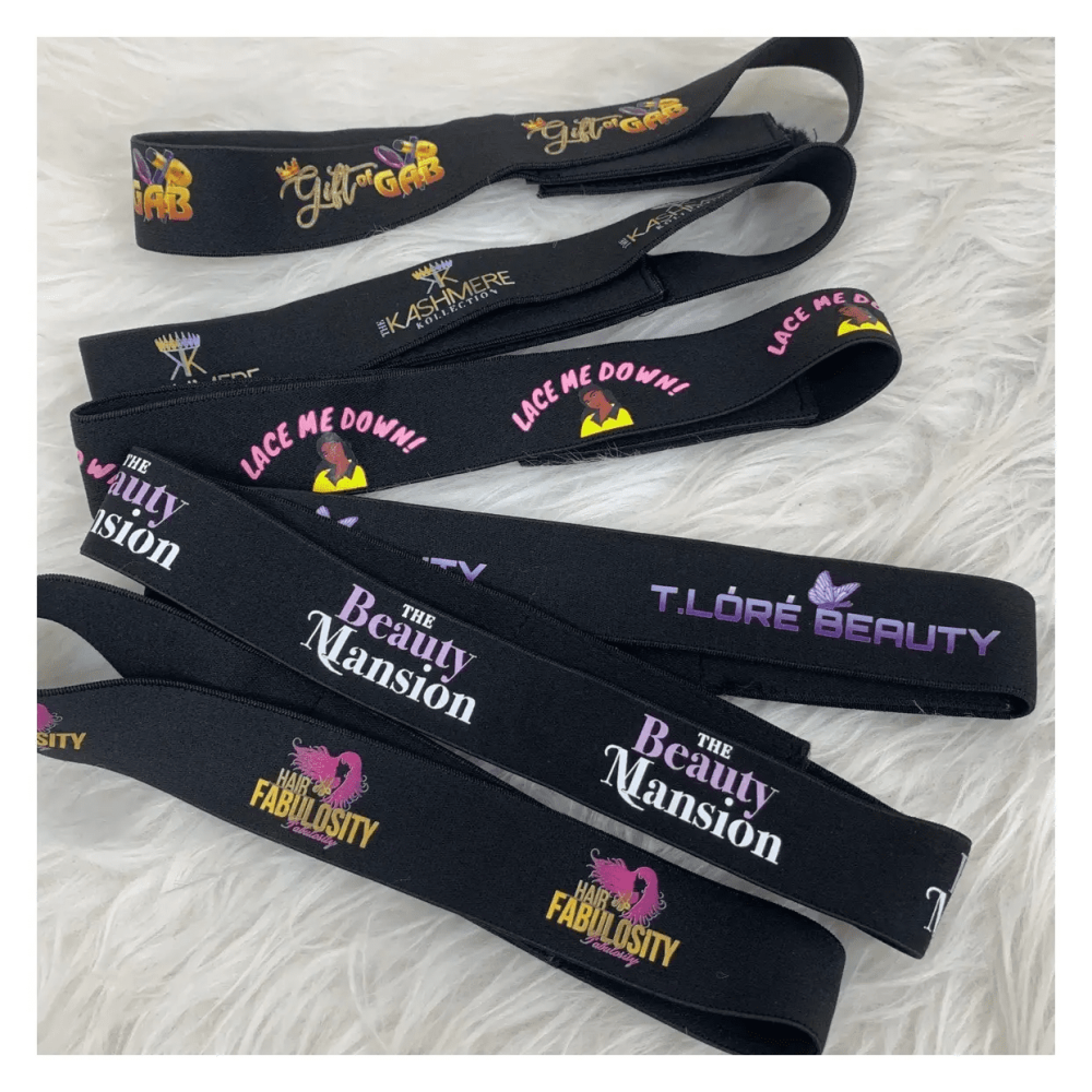 iqueenla Customize Elastic Band 50 Pcs
