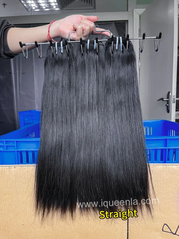 iqueenla High Quality Straight Luxury Human Hair 1/3/4 Bundles Deal