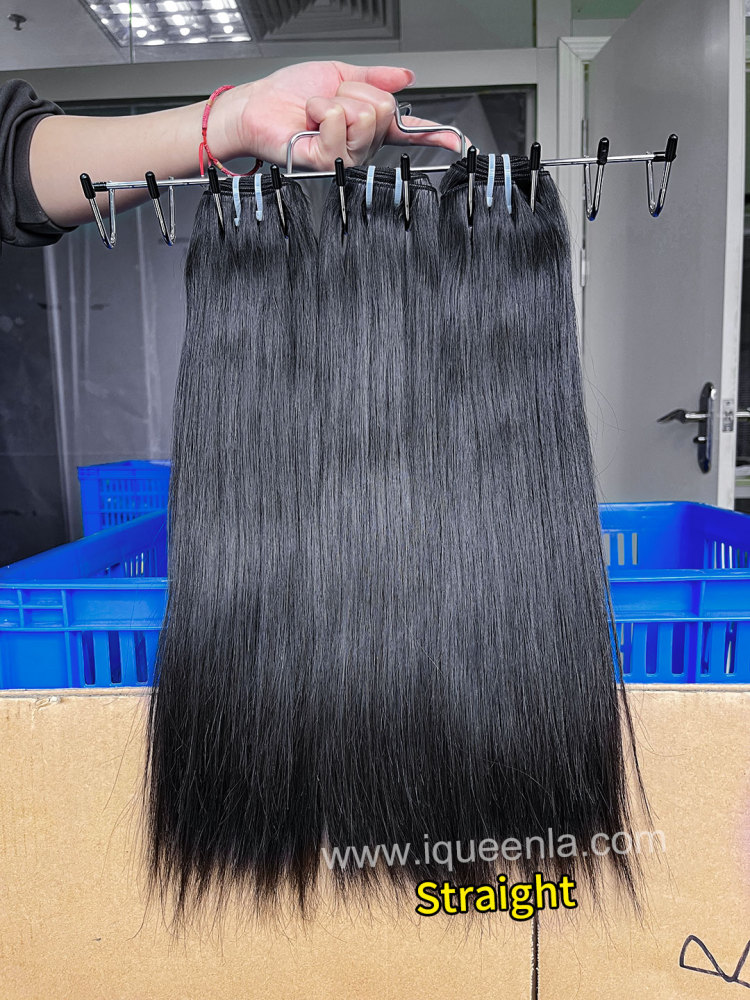iqueenla High Quality Straight Luxury Human Hair 1/3/4 Bundles Deal