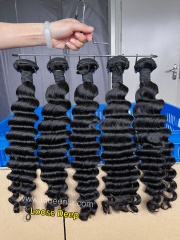 iqueenla 12A Loose Deep Human Hair 1/3/4 Bundles Deals