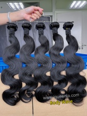 iqueenla 12A Mink Body Wave Human Hair 1/3/4 Bundles Deals