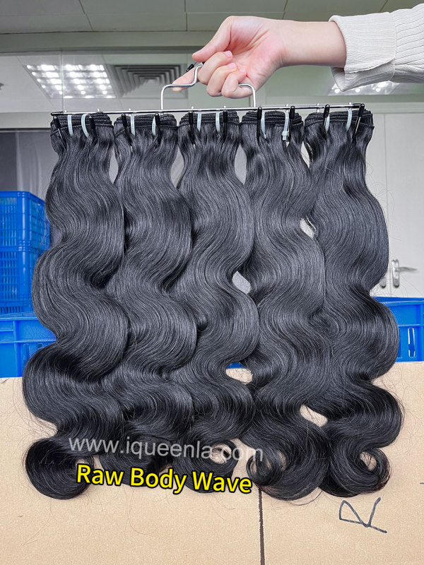 iqueenla Raw Body Wave Hair Bundle 1/3/4 Lots Deal