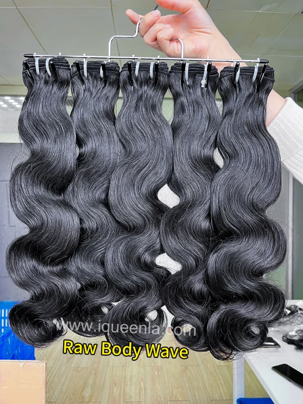 iqueenla Raw Body Wave Hair Bundle 1/3/4 Lots Deal