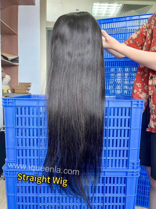 iqueenla Raw Hair Transparent And HD Lace Wig Free Shipping Limited Time Offer