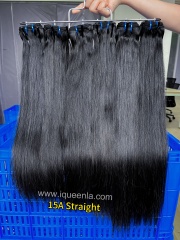 iqueenla 15A Top Straight Virgin Hair 1/3/4 Bundles Deals
