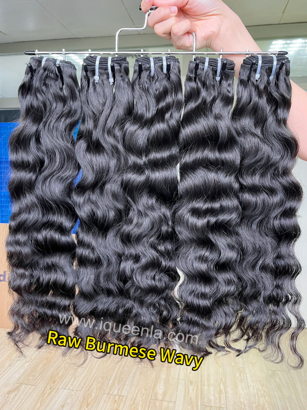 Iqueenla High Quality Raw Hair 10 Pcs Hair Bundles Deal 16-26 Inch