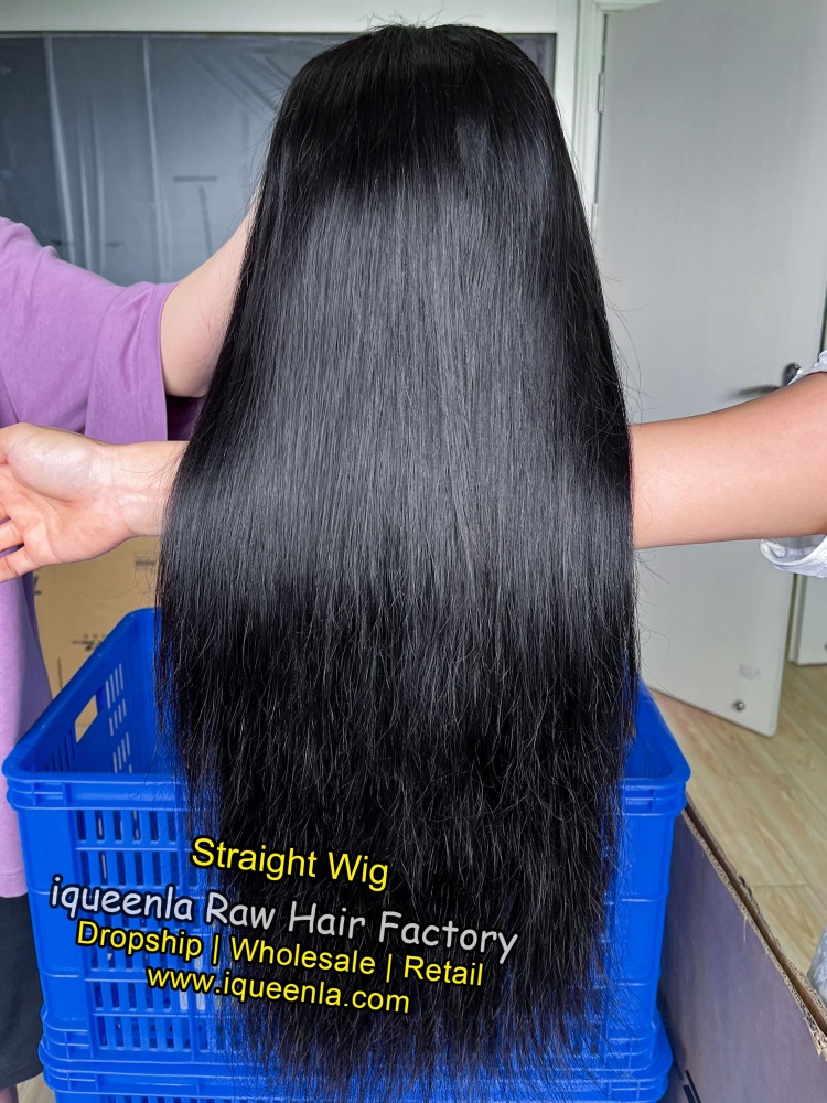 iqueenla Straight 5x5/13x4 Transparent and HD Full Lace Pre-made Wig