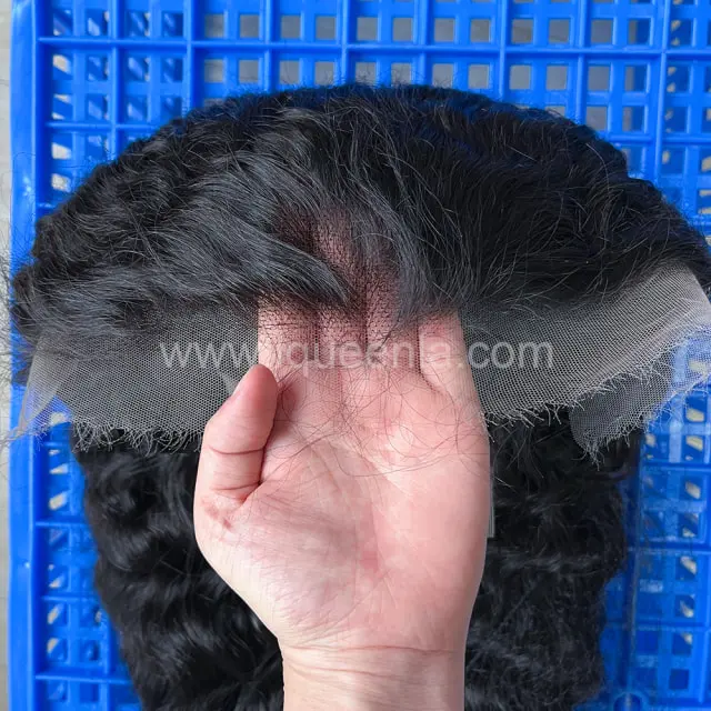 iqueenla 13x4 Cambodian Wavy HD Lace Front Wig Raw Hair