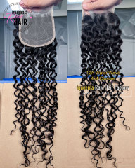 iqueenla Water Wave 4x4/5x5/6x6/13x4/13x6 Transparent and HD Lace Frontal