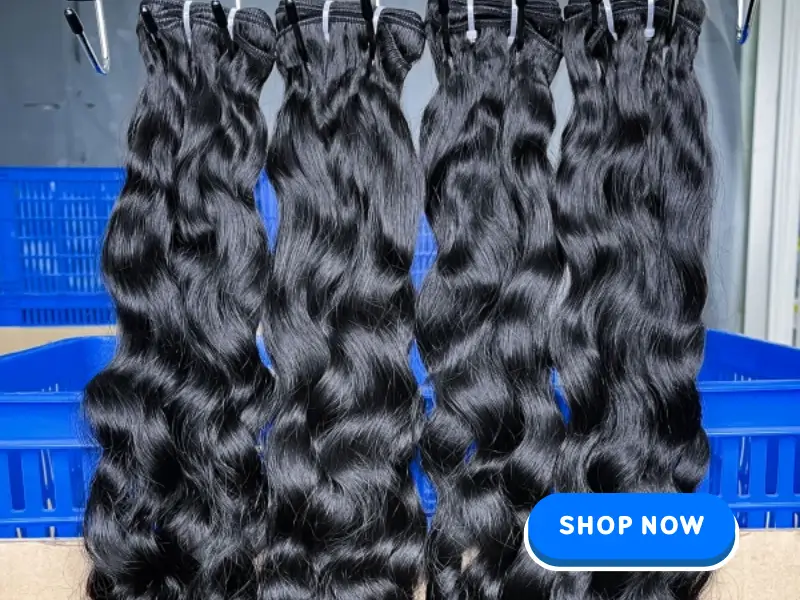 Glossy Hair Bundles Reviews: Iqueenla Pure Unprocessed Vietnamese Wavy 100% Raw Hair Bundle