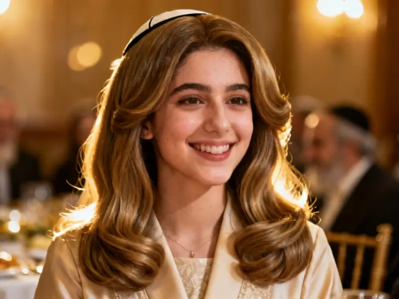 Jewish Women Wear Wigs Smiling
