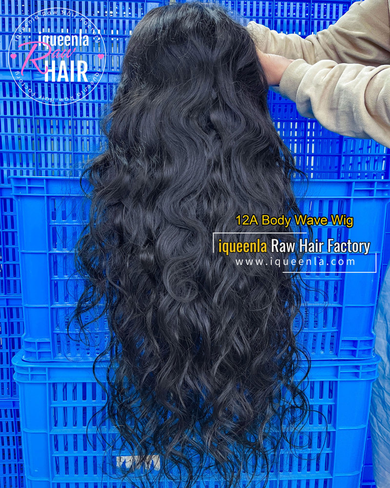 Iqueenla 12A Body Wave Customize Lace Wigs With HD & Transparent Lace
