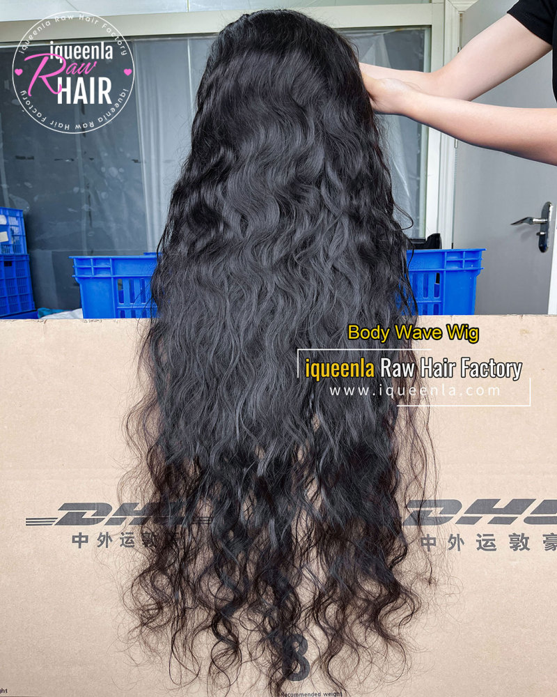 Iqueenla 12A Body Wave Customize Lace Wigs With HD & Transparent Lace