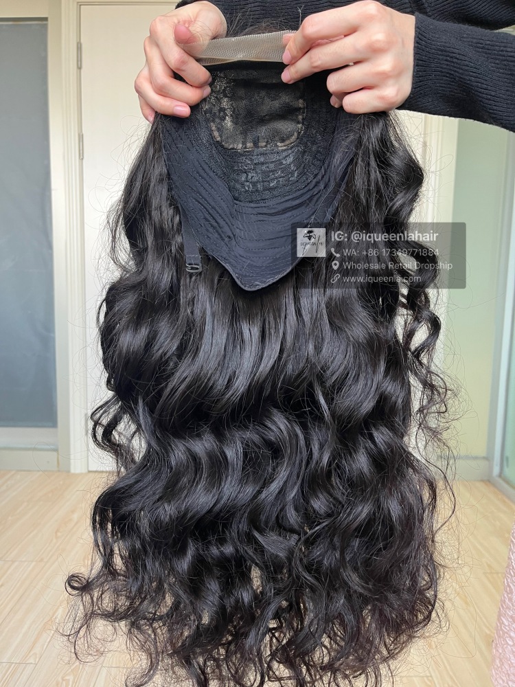 Iqueenla 12A Loose Wave Customize Lace Wigs With HD & Transparent Lace