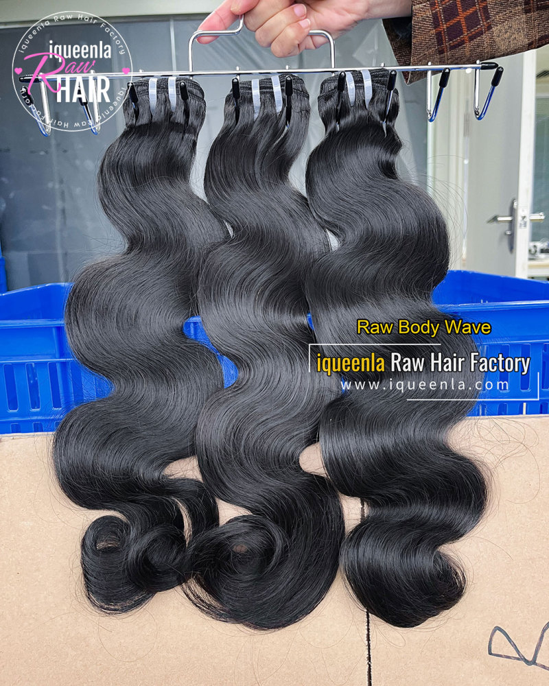 iqueenla Raw Hair 4-24 Bundles Deal