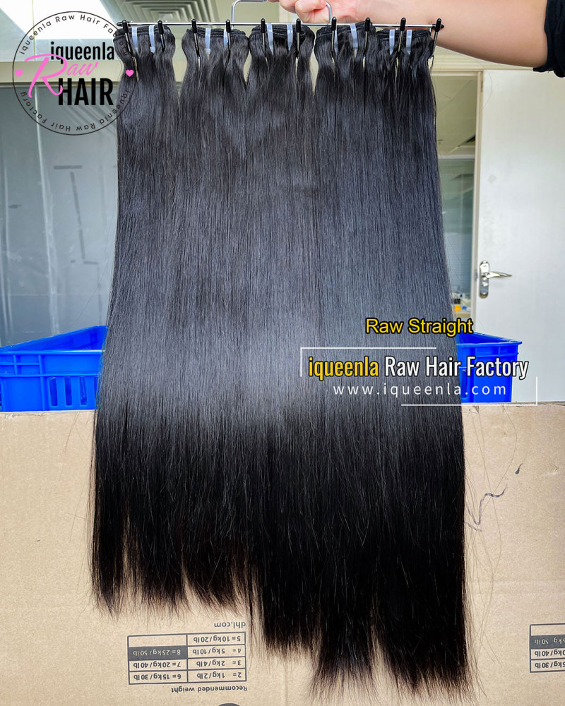 iqueenla Raw Hair 4-24 Bundles Deal