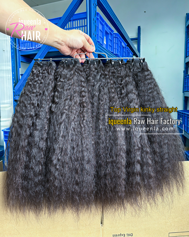 iqueenla Top Virgin Straight Full and Thick Virgin hair