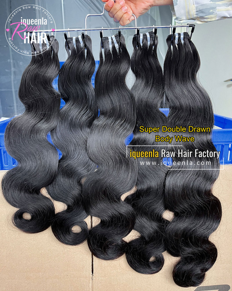 iqueenla Vietnames Body Wave Super Double Drawn Hair Bundle 1/3/4 Pcs Deal