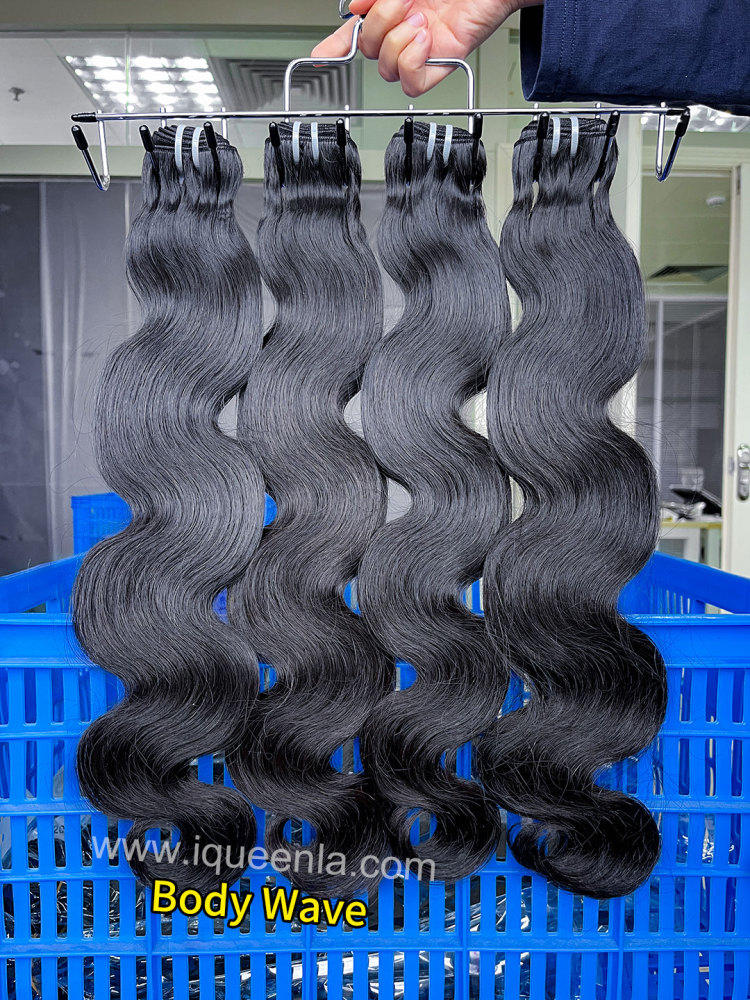 iqueenla Exclusive Luxury Hair Premium Body Wave Human Hair 1/3/4 Bundles Deal