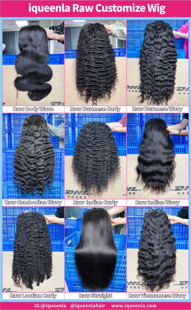 iqueenla Customize Raw hair lace wig
