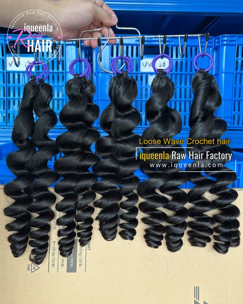 iqueenla Loose Wave Crochet Hair Loose Wave Miracle knots hair