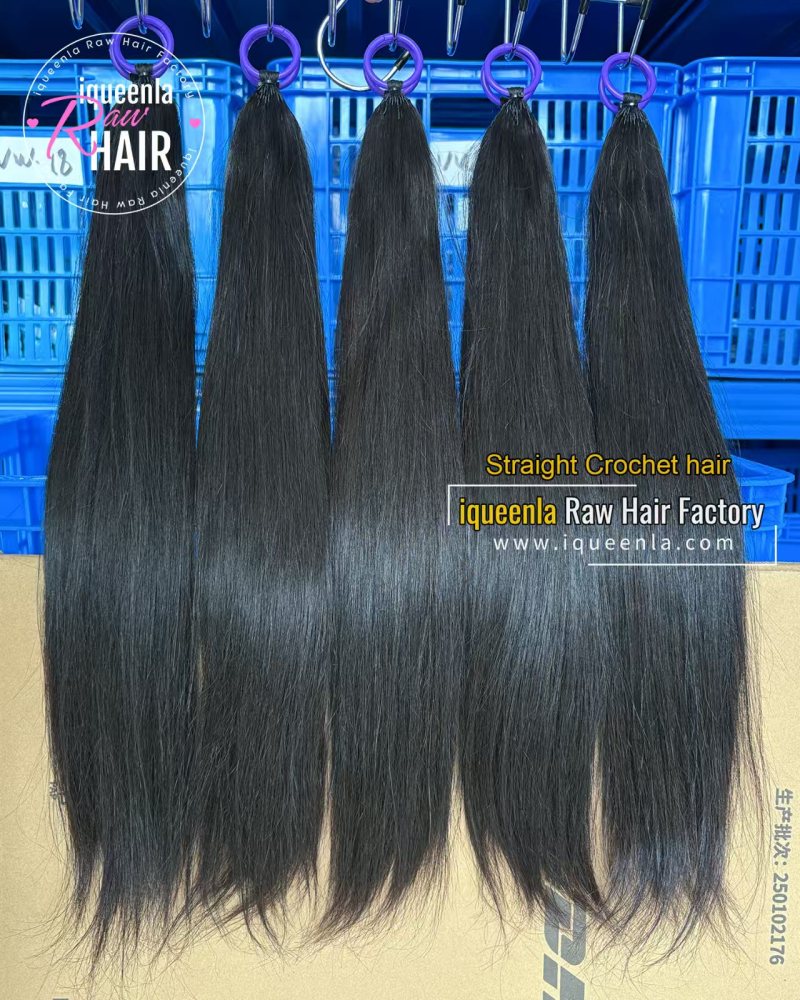 iqueenla Straight Crochet Hair Straight Miracle knots hair