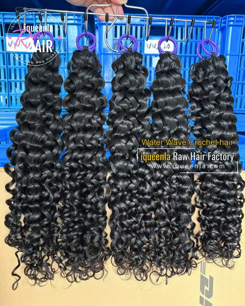 iqueenla Water Wave Crochet Hair Water Wave Miracle knots hair
