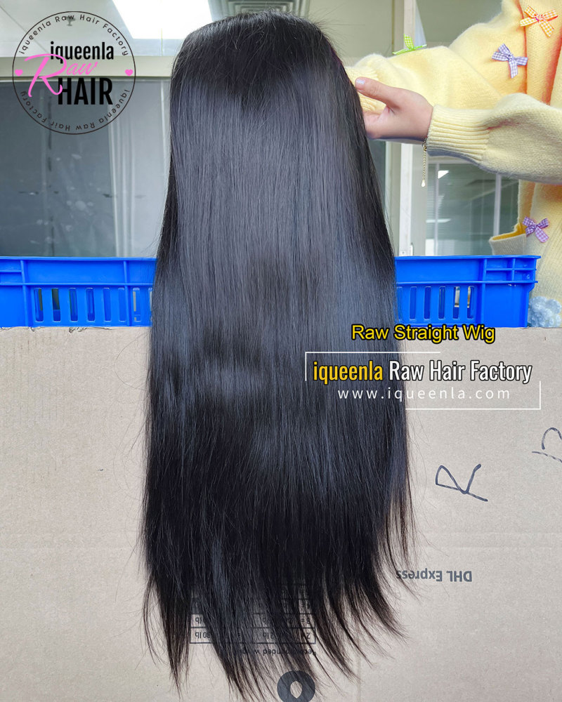 iqueenla Customize Raw Straight lace wig for all kinds of constructions